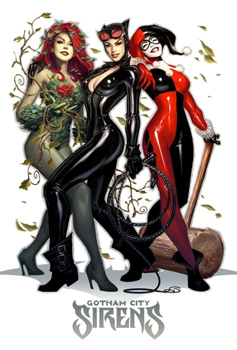 catwoman and poison ivy